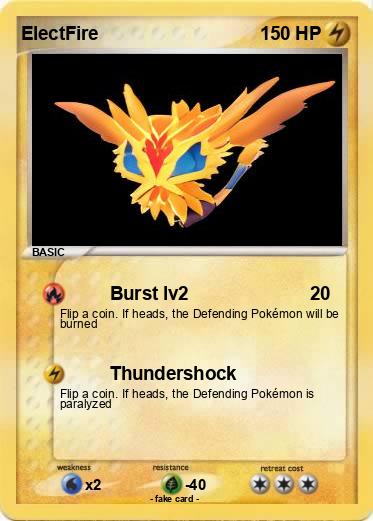 Pokemon ElectFire