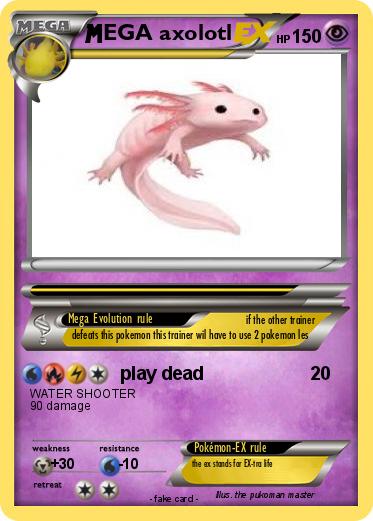Pokemon EGA axolotl