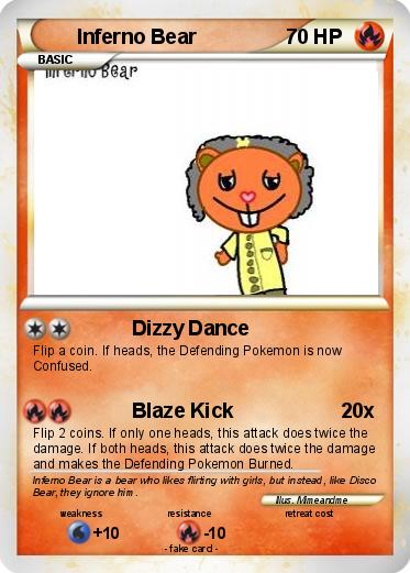 Pokemon Inferno Bear