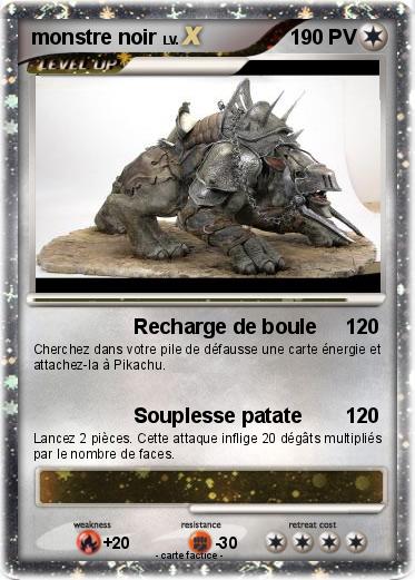 Pokemon monstre noir