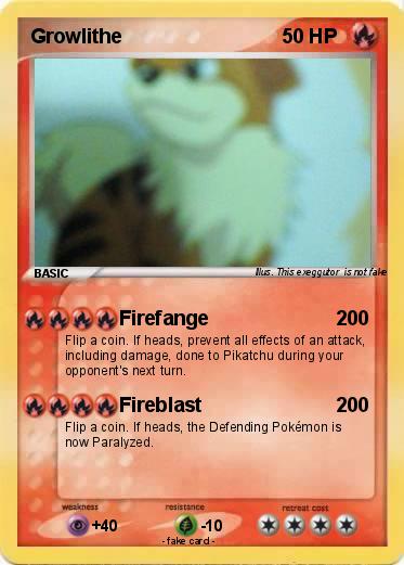 Pokemon Growlithe