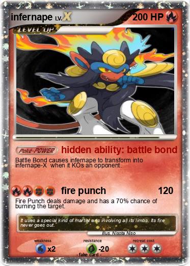 Pokemon infernape