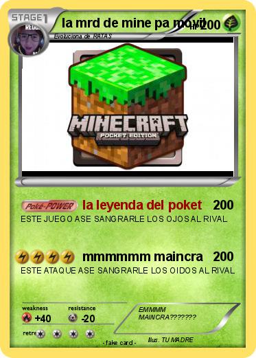 Pokemon la mrd de mine pa movil