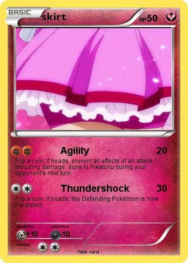 Pokemon skirt