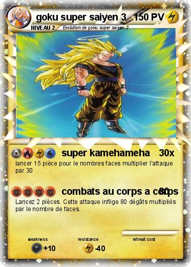 Pokemon goku super saiyen 3