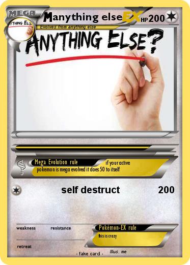Pokemon anything else