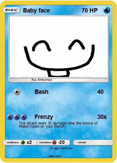 Pokemon Baby face