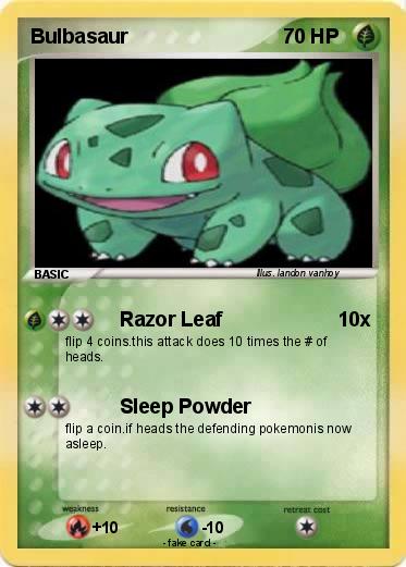 Pokemon Bulbasaur
