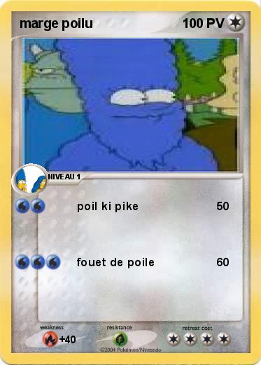 Pokemon marge poilu