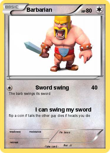 Pokemon Barbarian