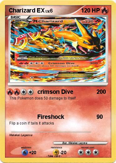 Pokemon Charizard EX