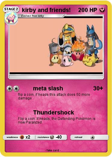 Pokemon kirby and friends!
