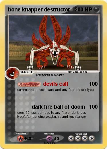 Pokemon bone knapper destructor