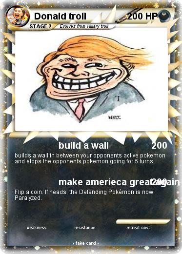 Pokemon Donald troll