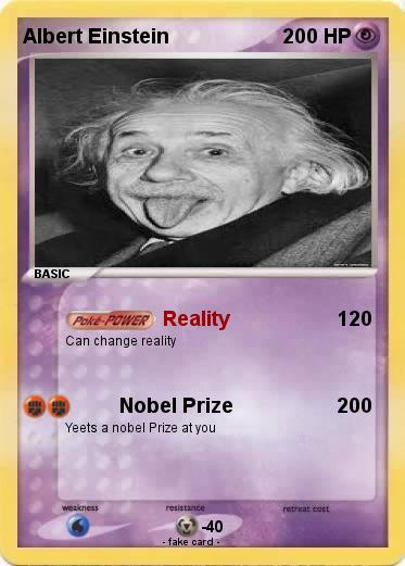 Pokemon Albert Einstein