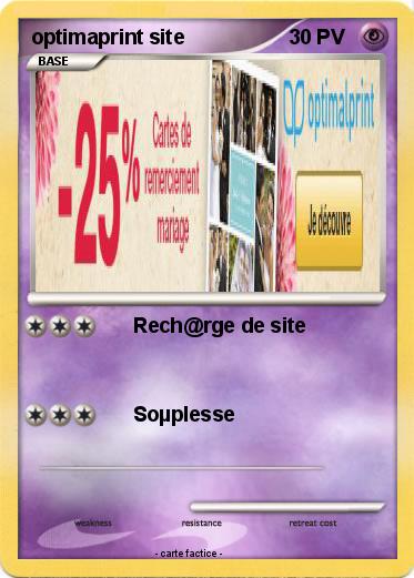 Pokemon optimaprint site