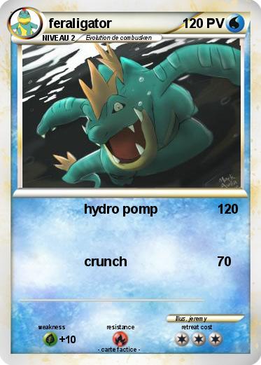 Pokemon feraligator