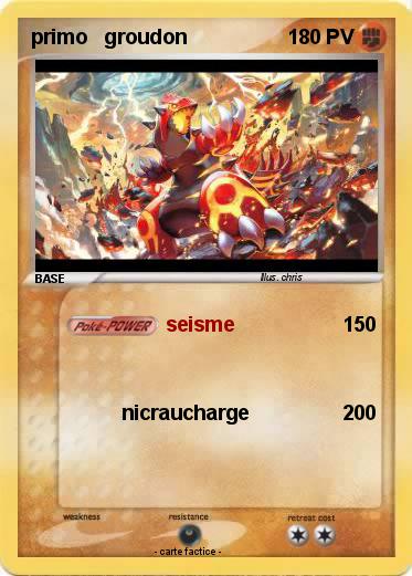 Pokemon primo   groudon