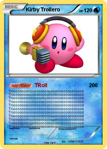 Pokemon Kirby Trollero