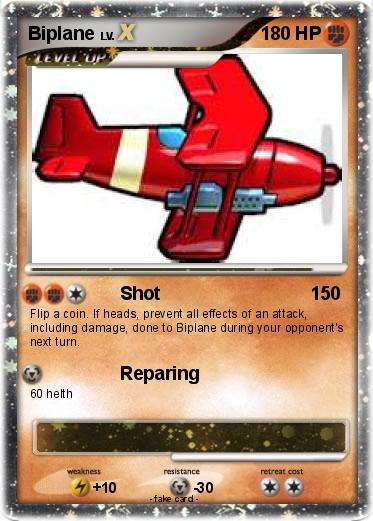 Pokemon Biplane