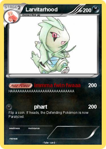 Pokemon Larvitarhood