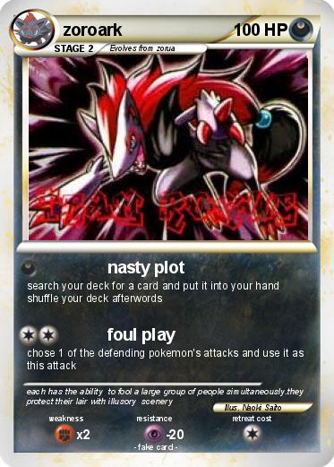 Pokemon zoroark