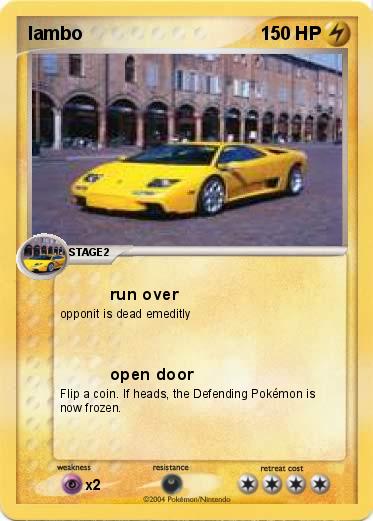 Pokemon lambo