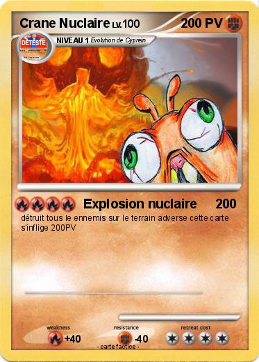 Pokemon Crane Nuclaire