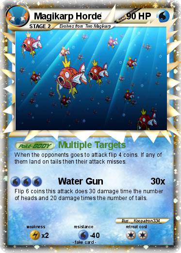 Pokemon Magikarp Horde