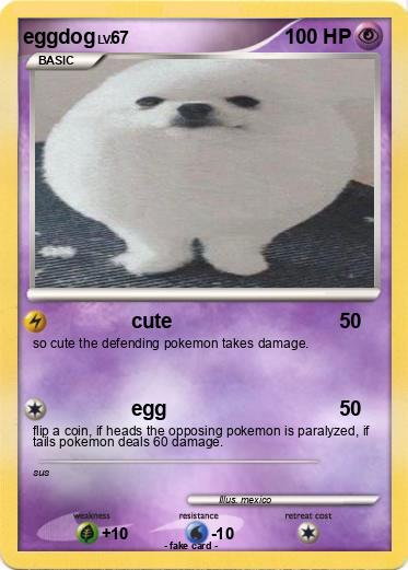 Pokemon eggdog