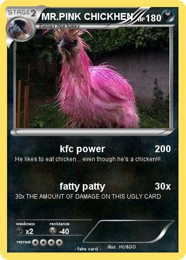 Pokemon MR.PINK CHICKHEN