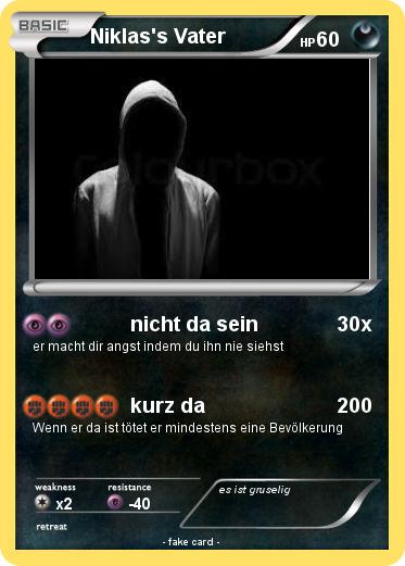 Pokemon Niklas's Vater