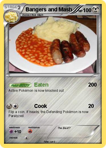 Pokemon Bangers and Mash