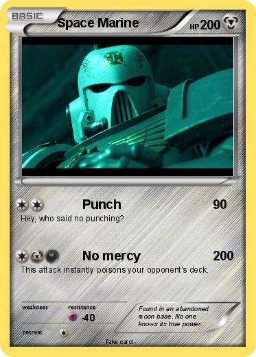 Pokemon Space Marine