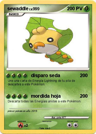 Pokemon sewaddle