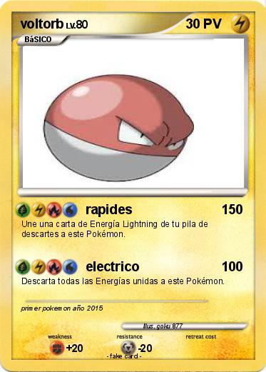 Pokemon voltorb