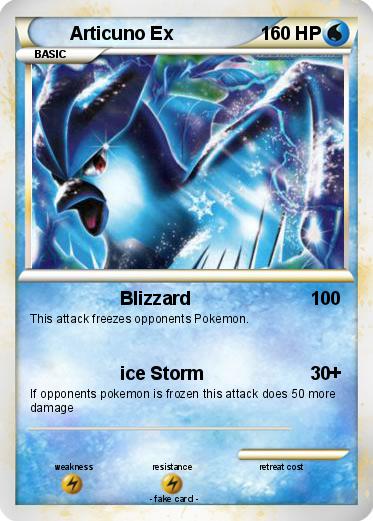 Pokemon Articuno Ex