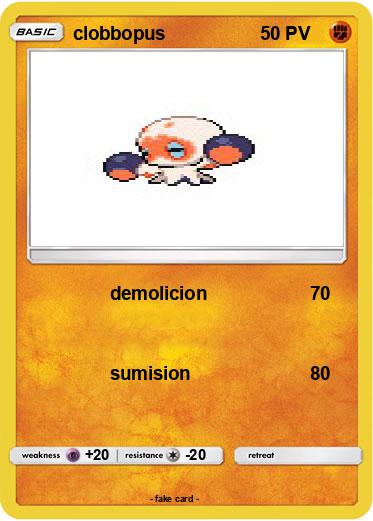 Pokemon clobbopus