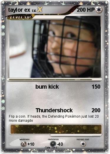 Pokemon taylor ex