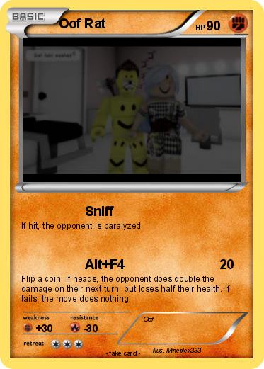 Pokemon Oof Rat