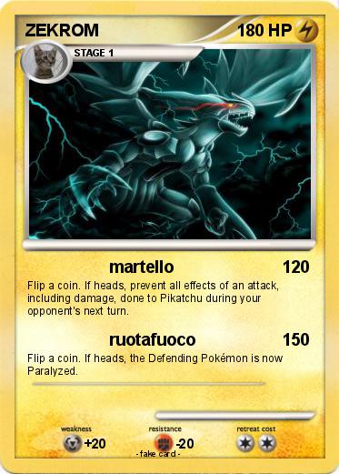 Pokemon ZEKROM
