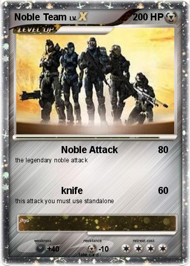 Pokemon Noble Team