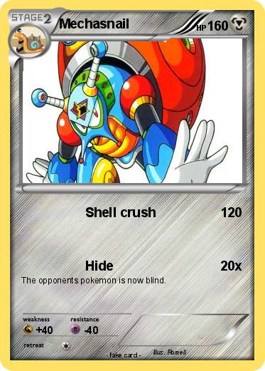 Pokemon Mechasnail