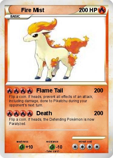 Pokemon Fire Mist