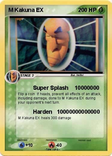 Pokemon M Kakuna EX
