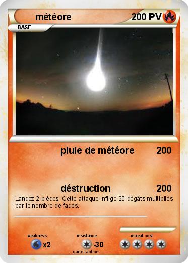 Pokemon météore