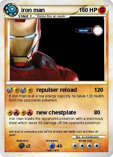 Pokemon iron man