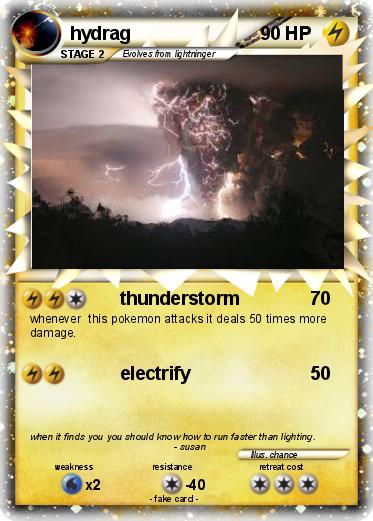 Pokemon hydrag
