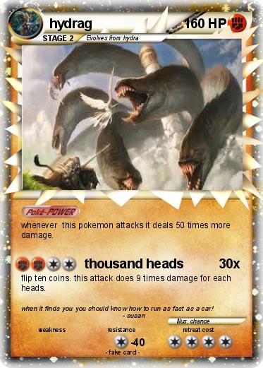 Pokemon hydrag