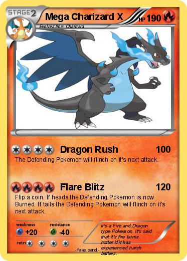 Pokemon Mega Charizard X